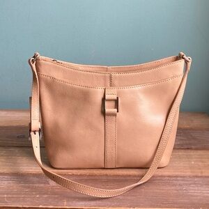 Vintage Etienne Aigner Tan Leather Bag